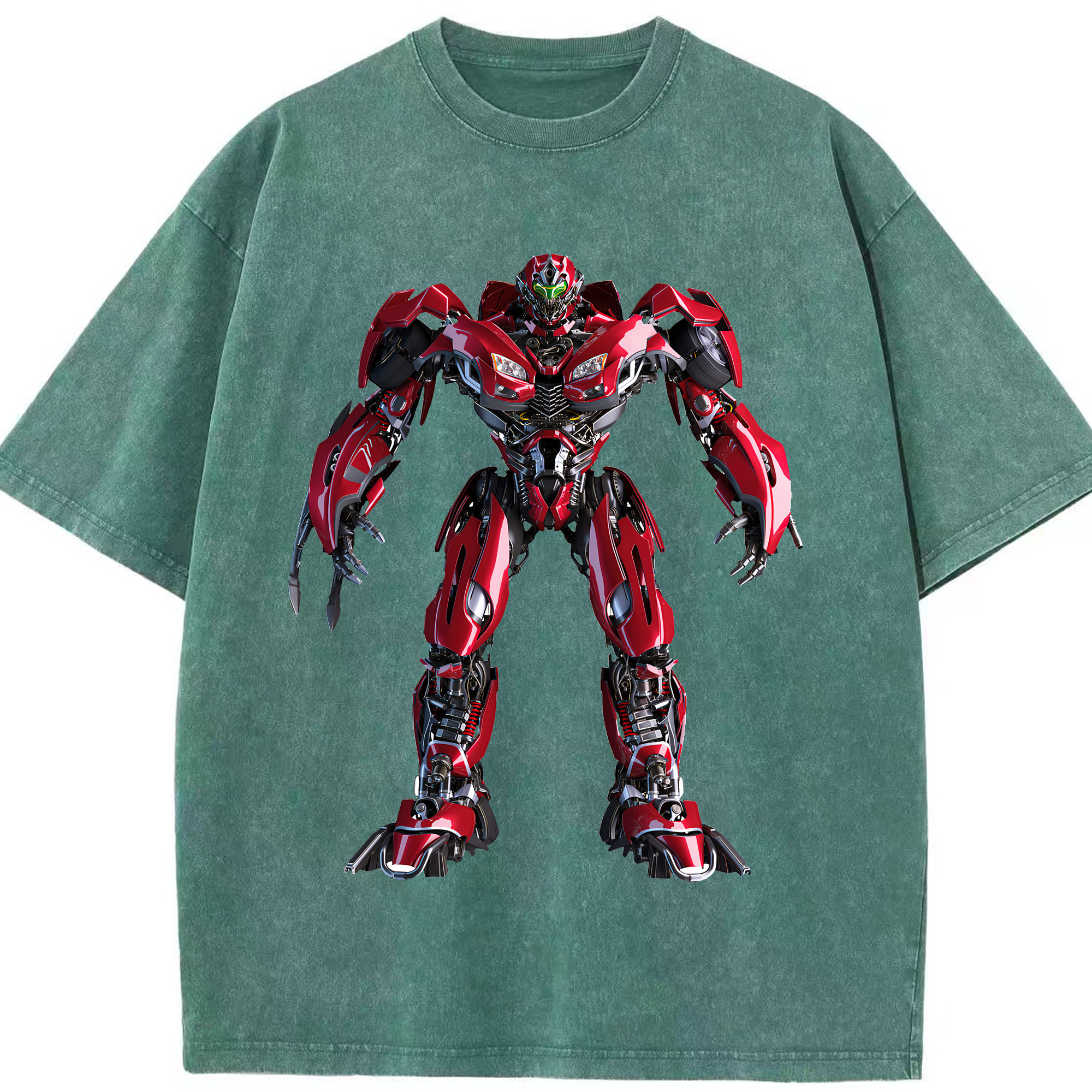 （画像用） Transformers トランスフォーマー 綿100% ヴィンテージ風 半袖Tシャツ（フロントプリント）